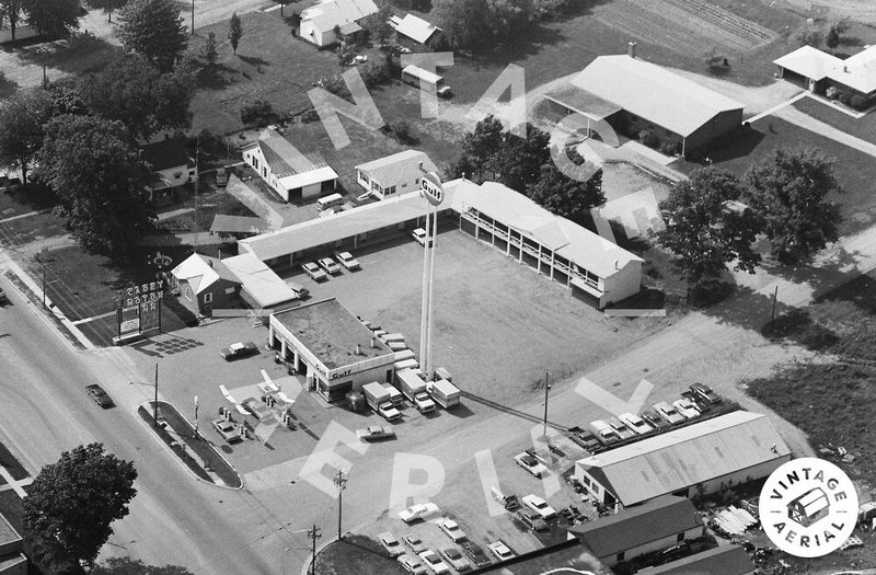 Cadet Motor Inn - 1969 Aerial (newer photo)